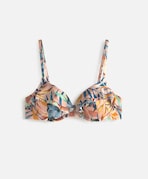 Ruffle balconette bikini top