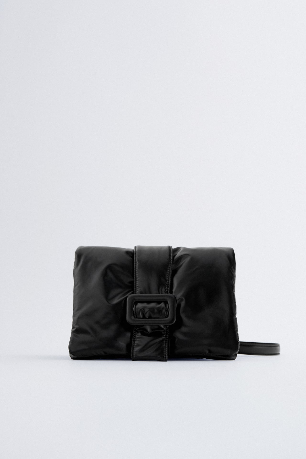 QUILTED CROSSBODY BAG WITH BUCKLE