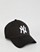 New Era black NY 9forty cap