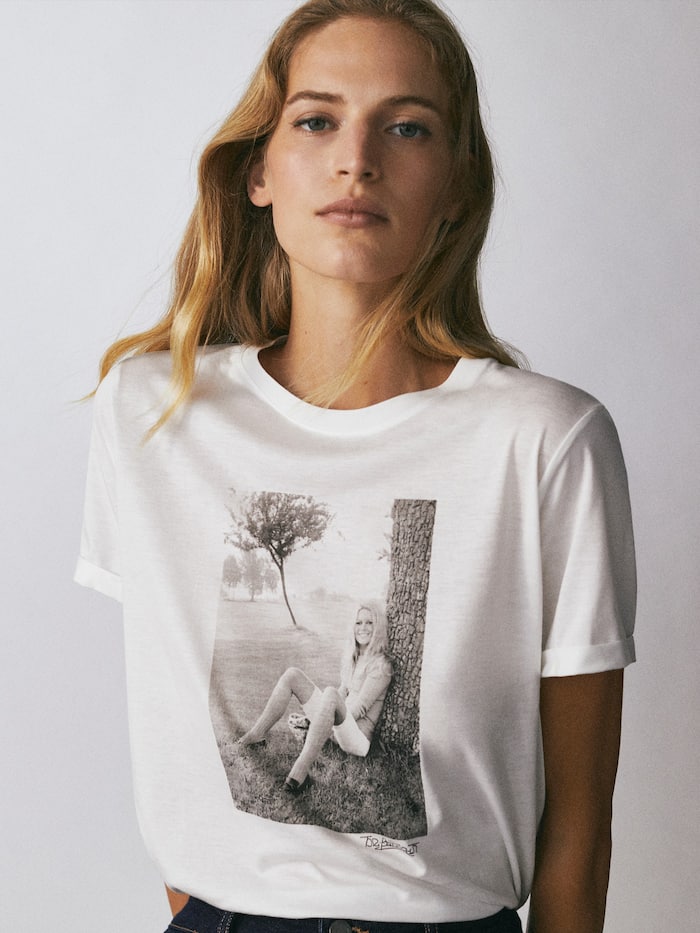 Camiseta foto Brigitte Bardot