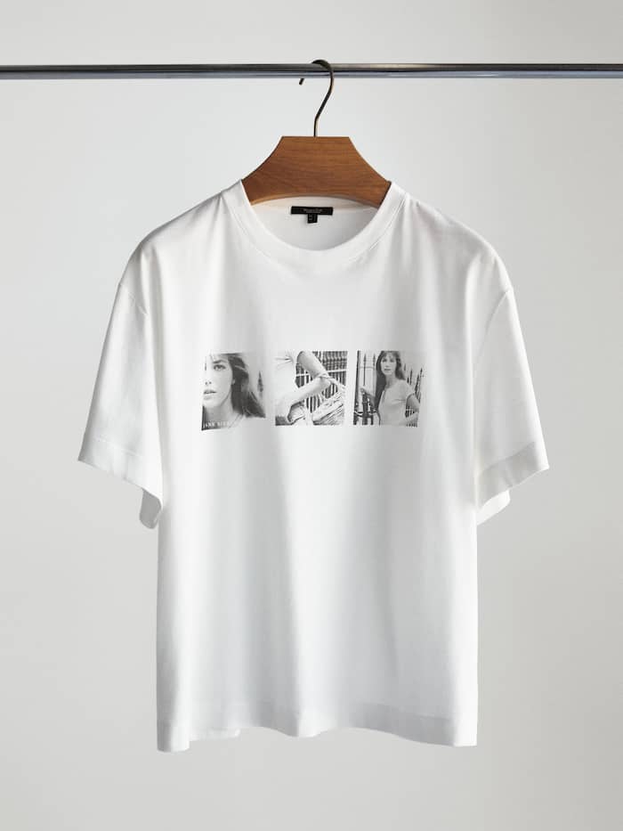 Camiseta foto Jane Birkin
