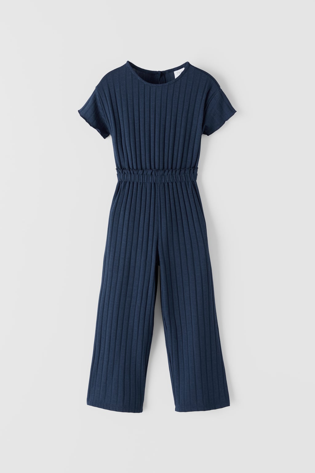 Flowing elasticated jumpsuit