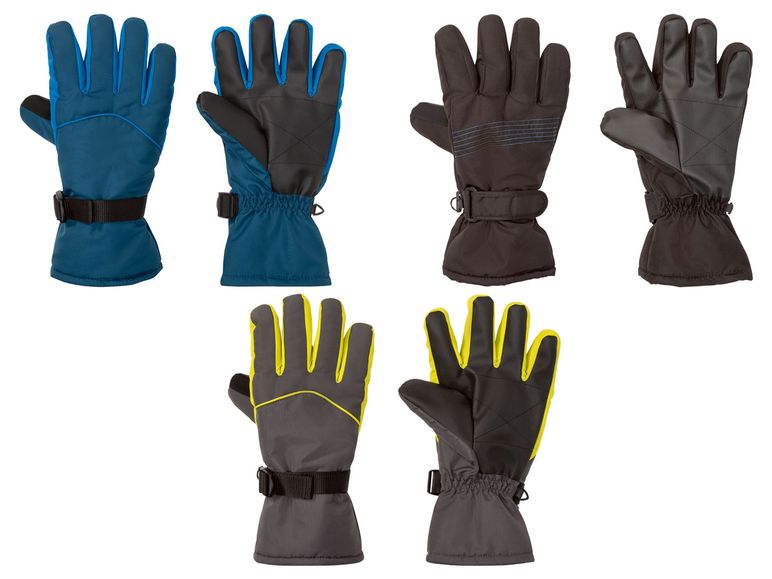 CRIVIT® Skihandschuhe Herren, verstärkte Handflächen