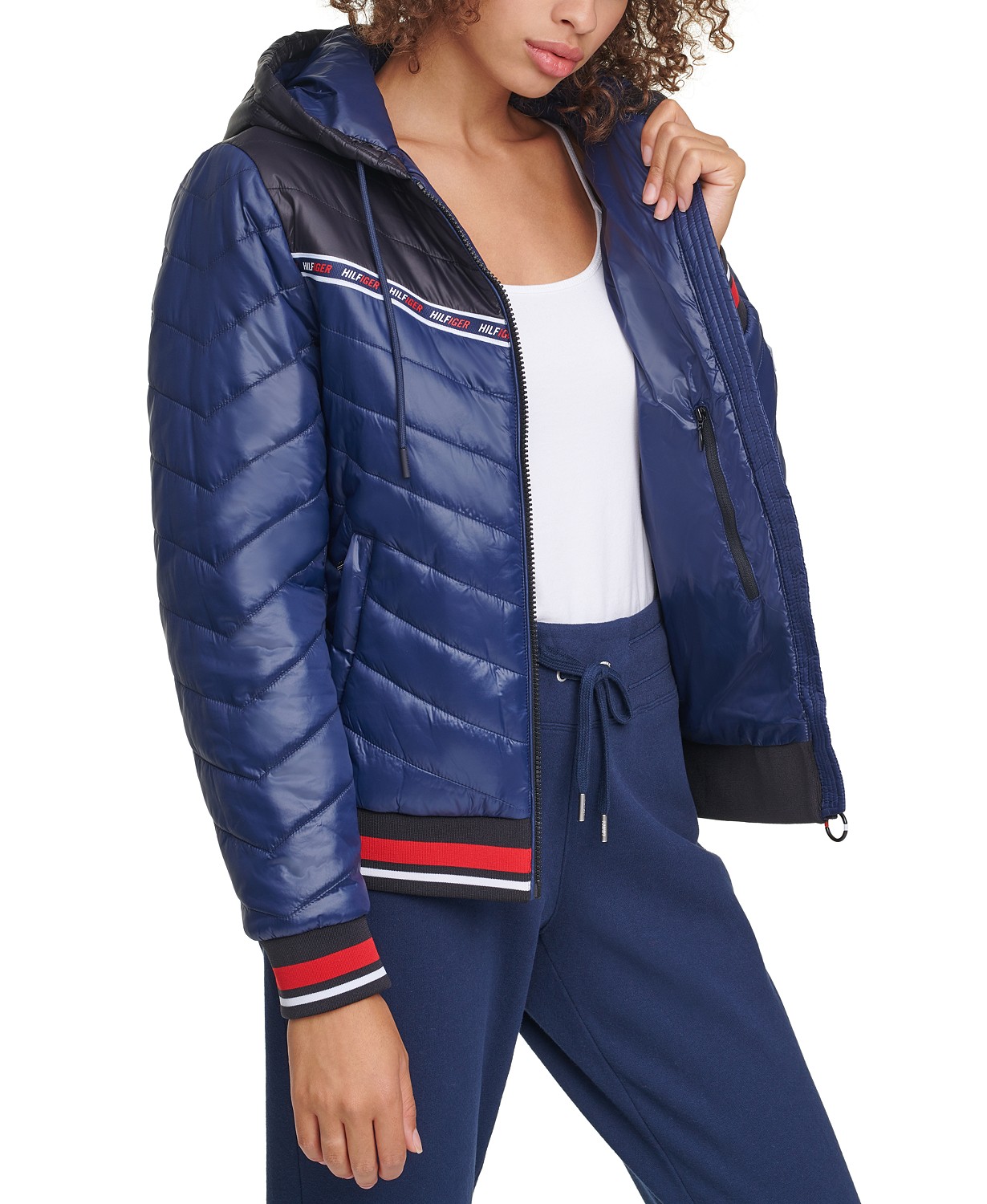 Tommy Hilfiger Sport Puffer Bomber Coat