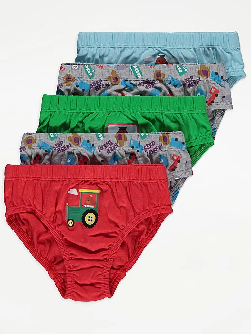 Hey Duggee Red Briefs 5 Pack