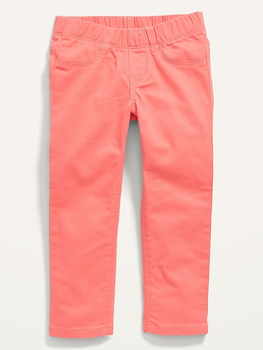 Pop-Color Pull-On Jeggings for Toddler Girls