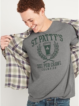 St. Patrick's Day Graphic Tee for Men