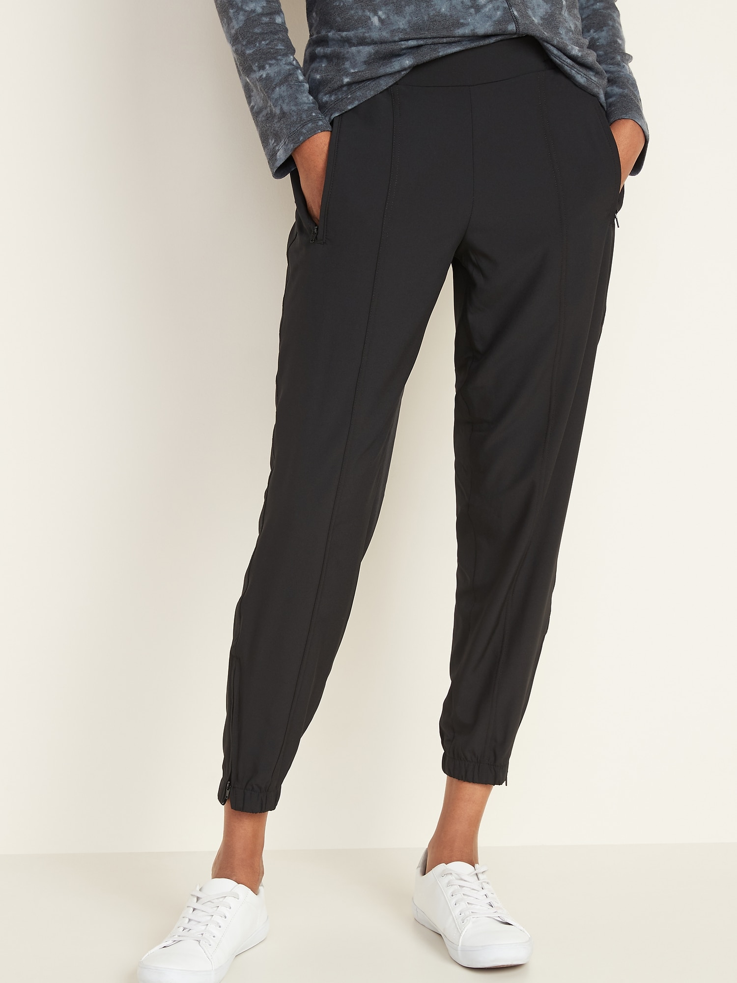Mid-Rise StretchTech Jogger Pants for Women