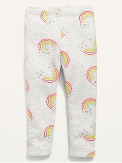 Vintage Cozy-Lined Leggings for Toddler Girls