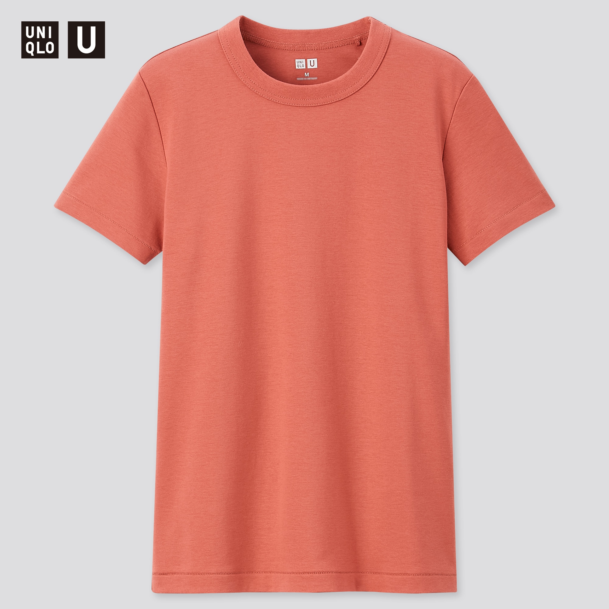 Women Uniqlo U Crew Neck Short Sleeved T-Shirt