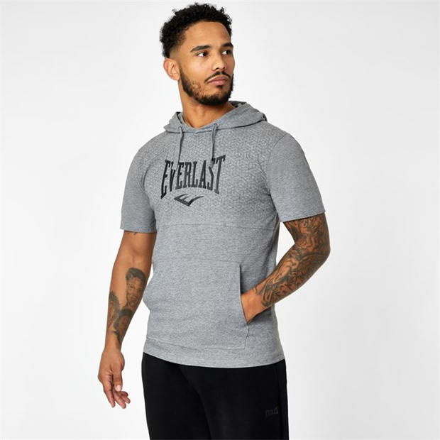  EVERLAST Hooded T Shirt Mens