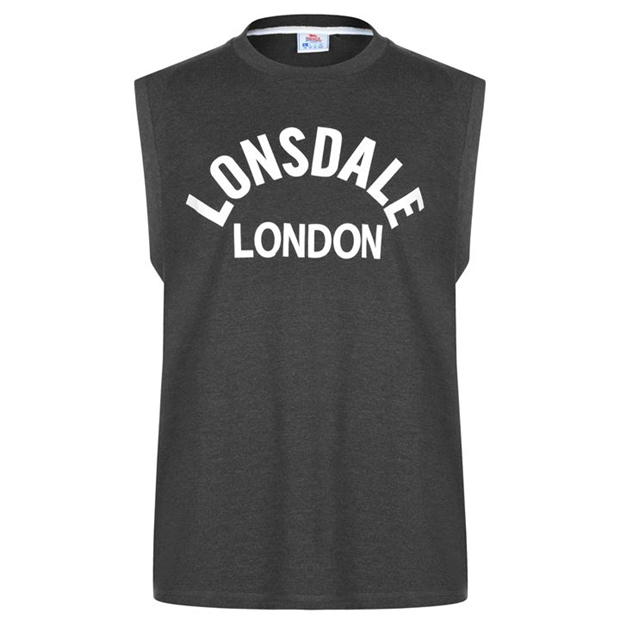  LONSDALE Box Tank Vest Mens