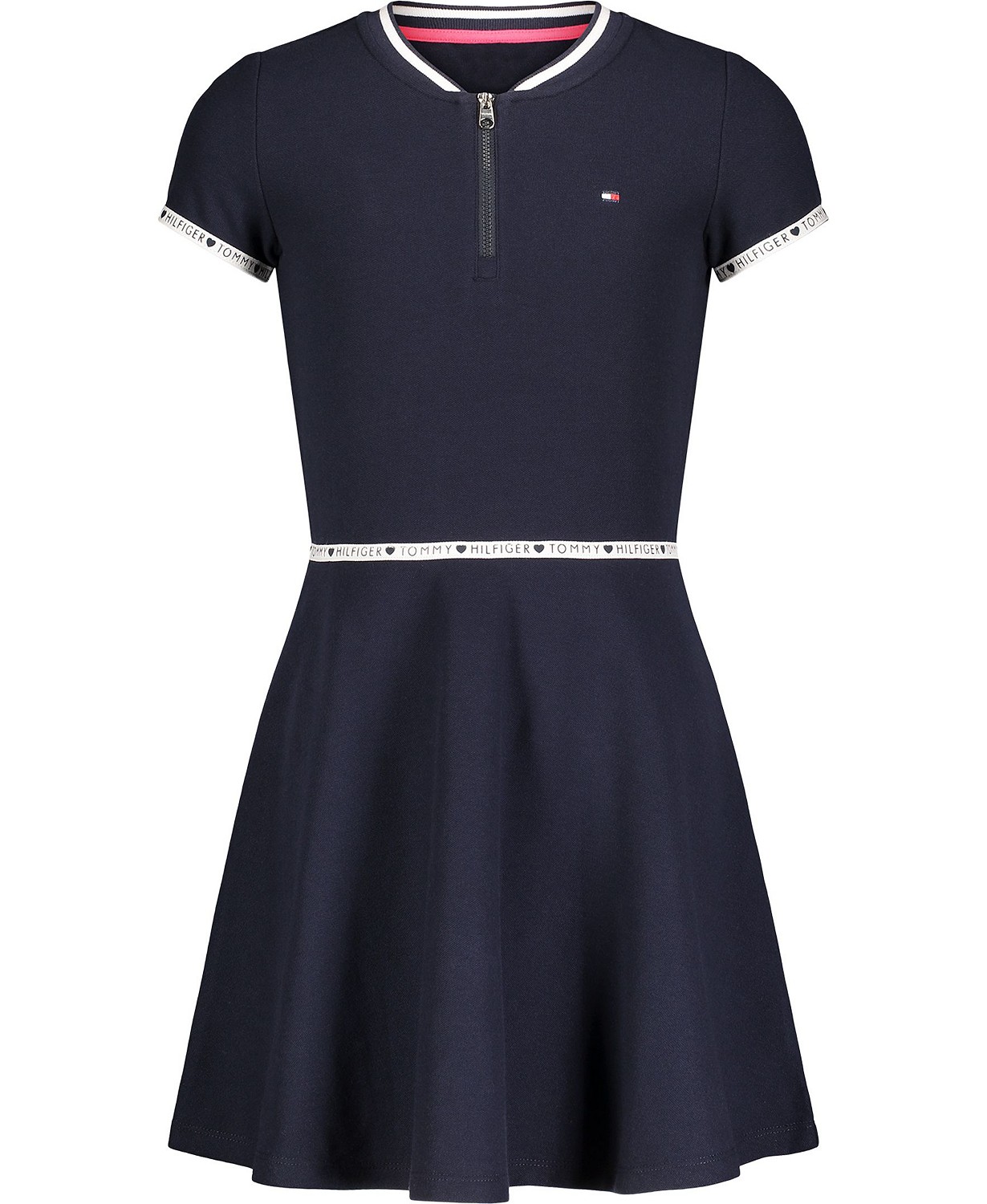 Big Girls Quarter Zip Dress