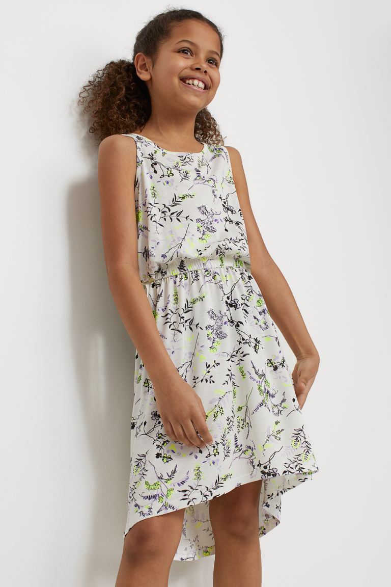 Jersey crêpe dress