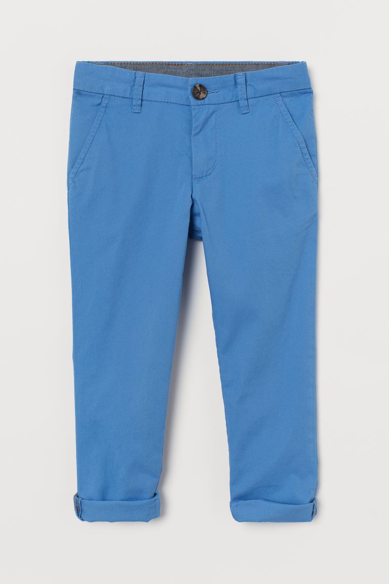 Cotton chinos