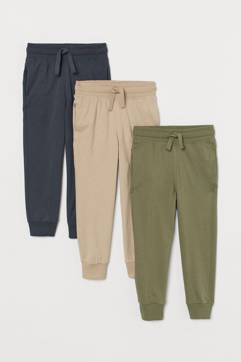 3-pack joggers