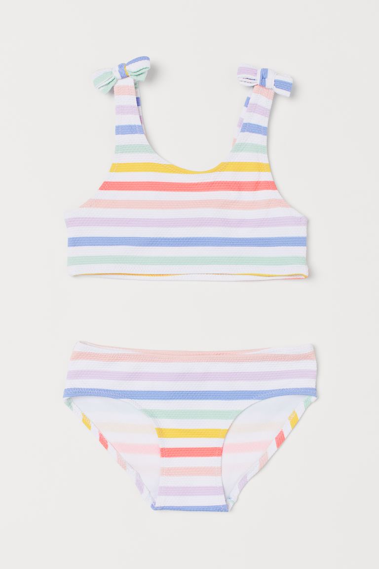 Bow-detail bikini