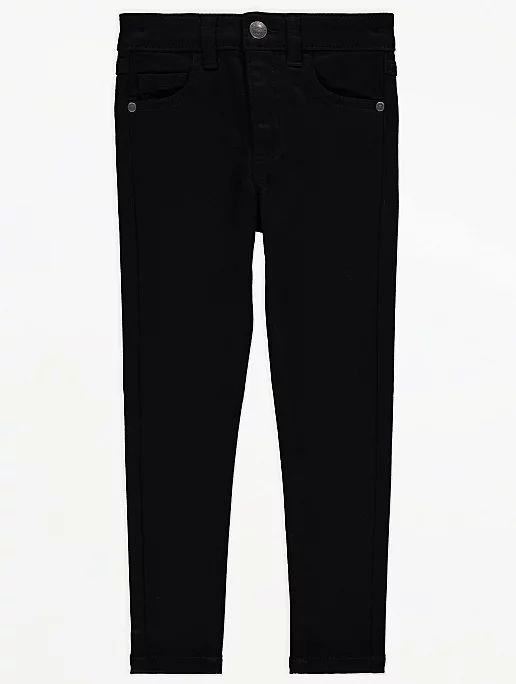 Black Super Skinny Jersey Jeans