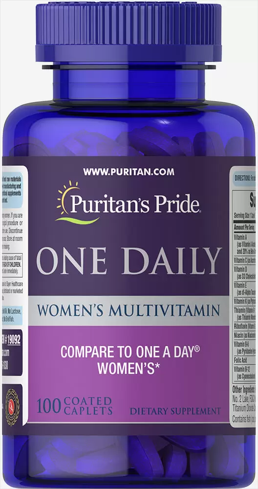 Puritan's Pride One Daily Women's Multivitamin with Zinc