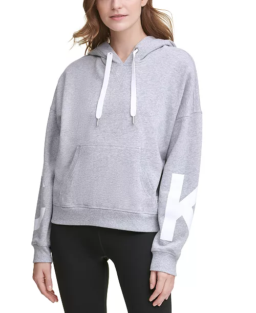 Jumbo-Logo Fleece Hoodie