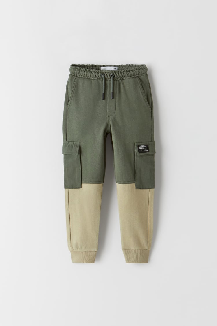 PLUSH CARGO TROUSERS
