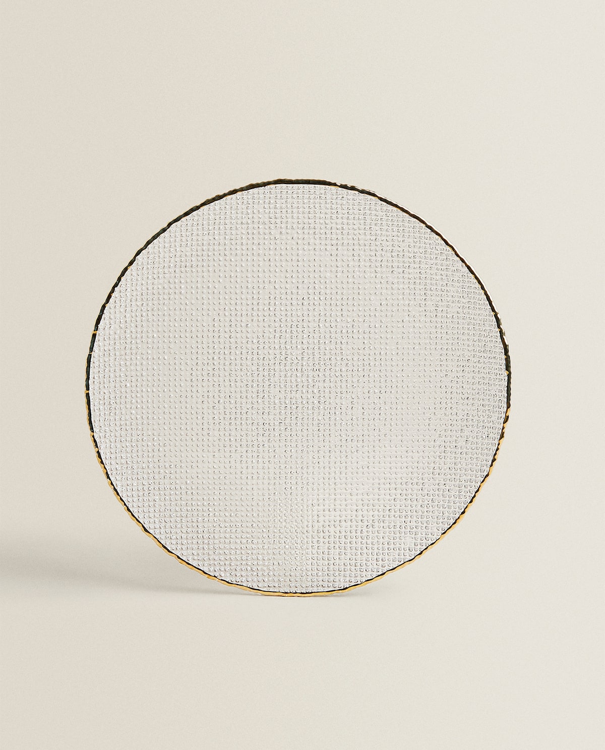 PLATO LLANO FILO ORO RELIEVE