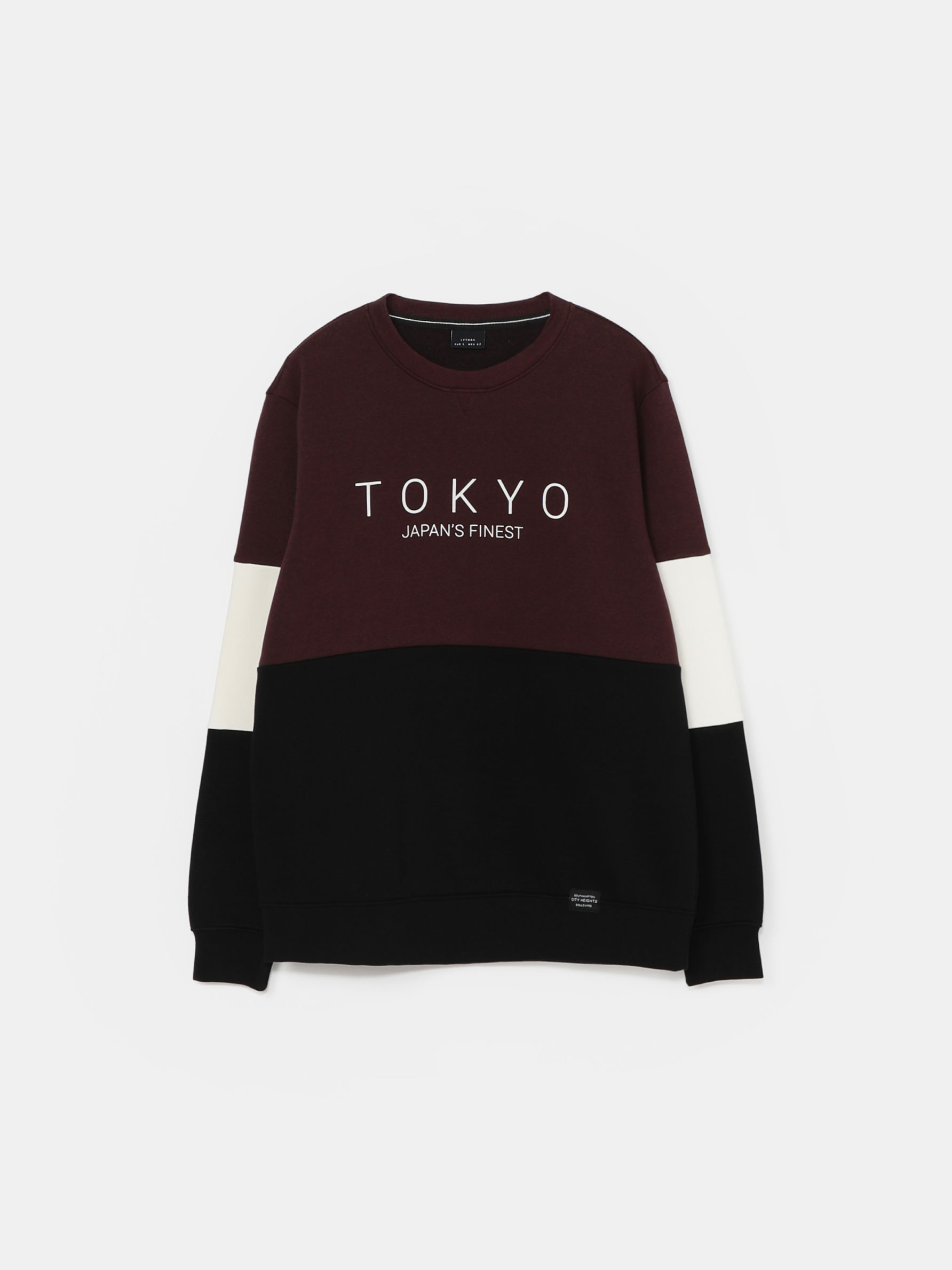 COLOUR BLOCK SWEATSHIRT