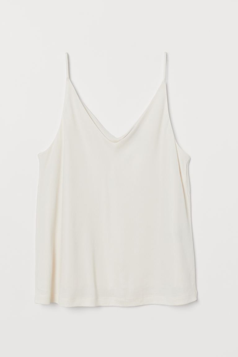 V-neck strappy top