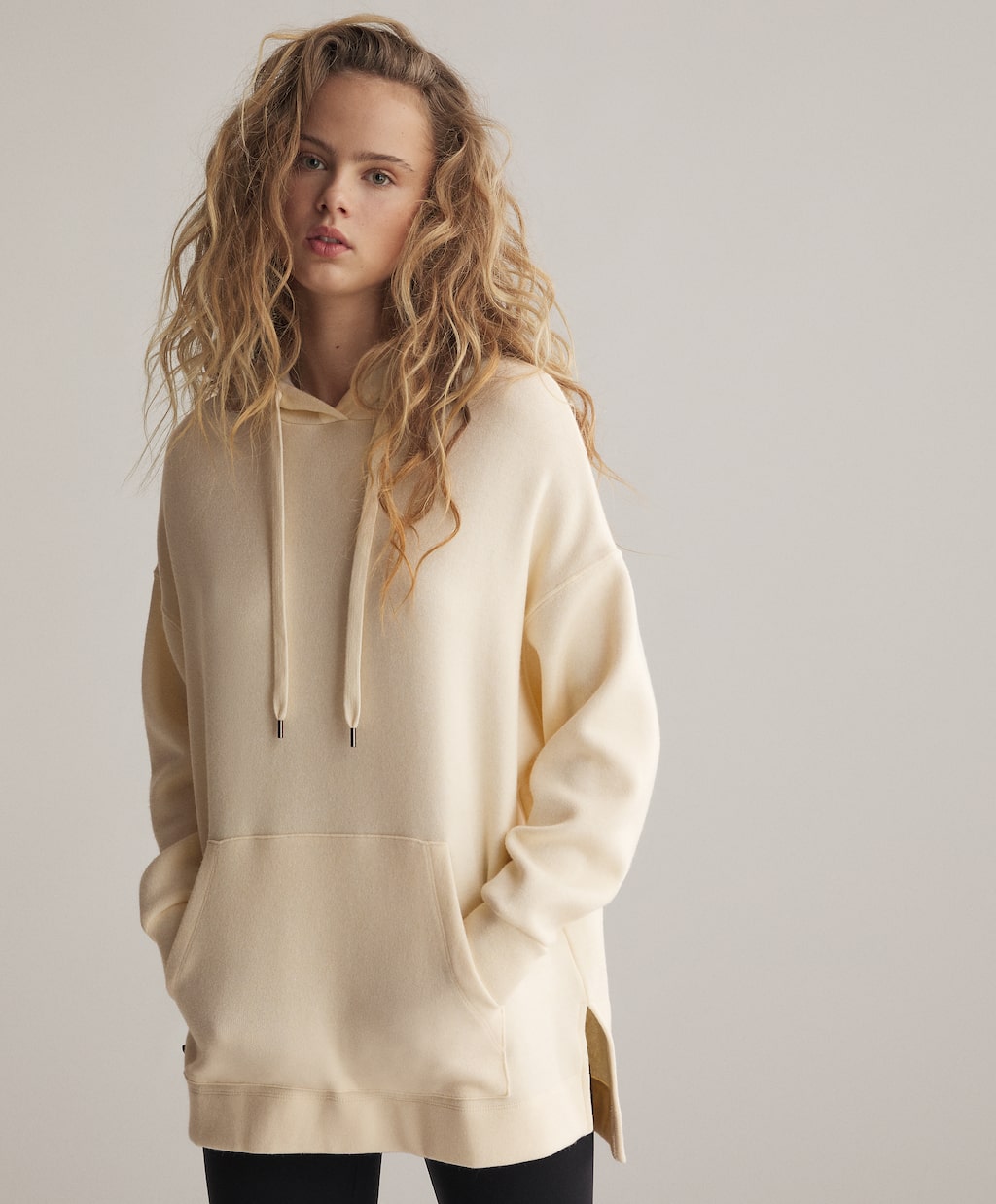 Sudadera oversize punto