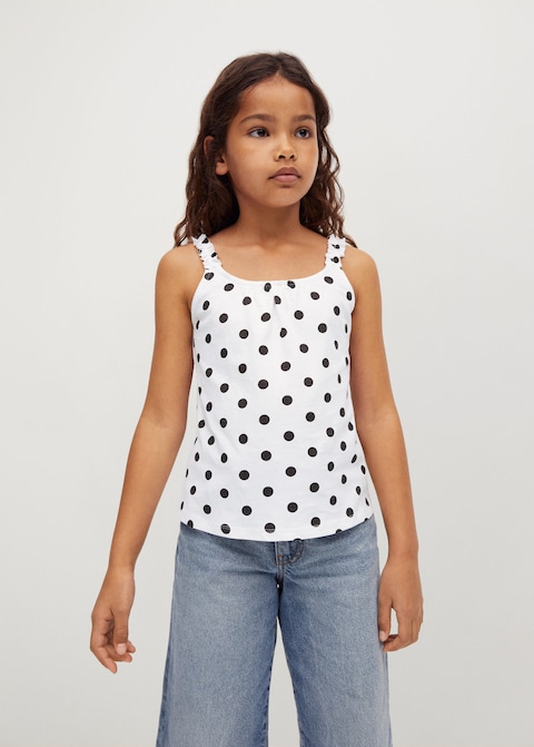 Camiseta tirantes volante