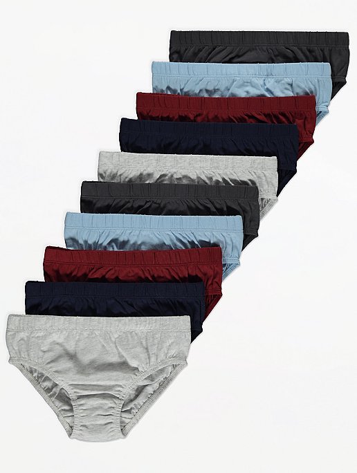 Colourful Briefs 10 Pack