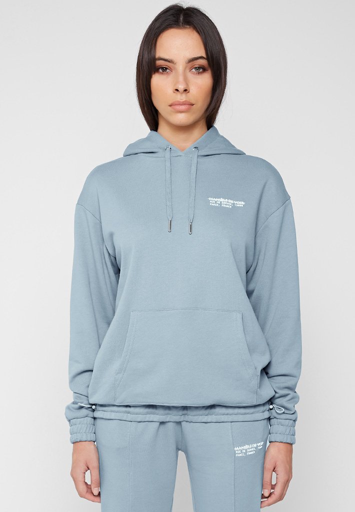 ESSENTIAL HOODIE - BLUE
