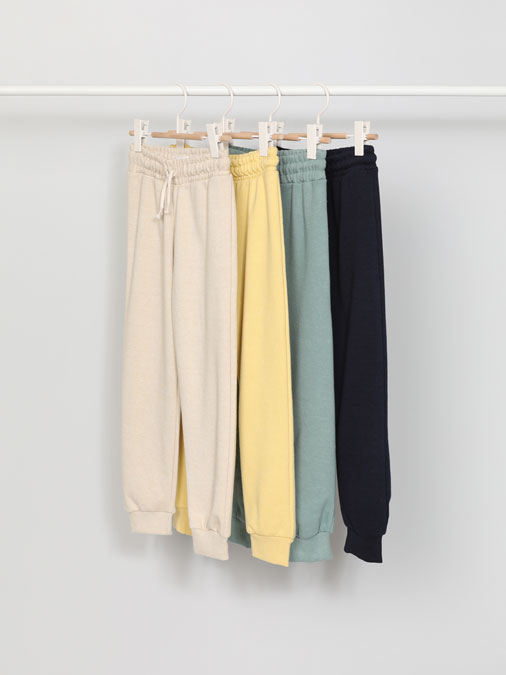4-PACK OF BASIC PLUSH TROUSERS
