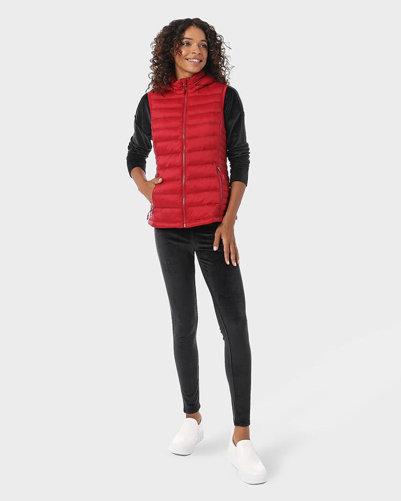 WOMEN'S LIGHTWEIGHT RECYCLED POLY-FILL PACKABLE VEST