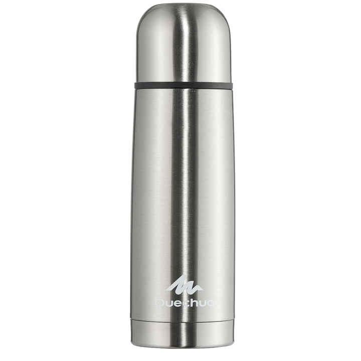 Isolierflasche Edelstahl 0,4 L metallic