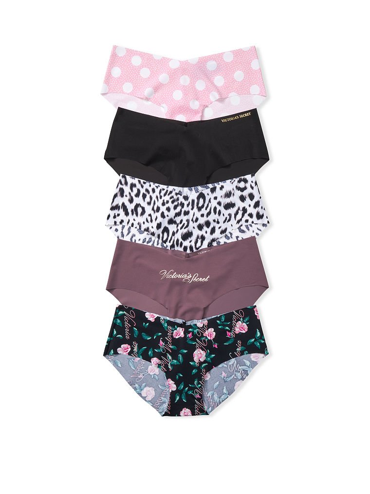 5-pack No-Show Hiphugger Panties