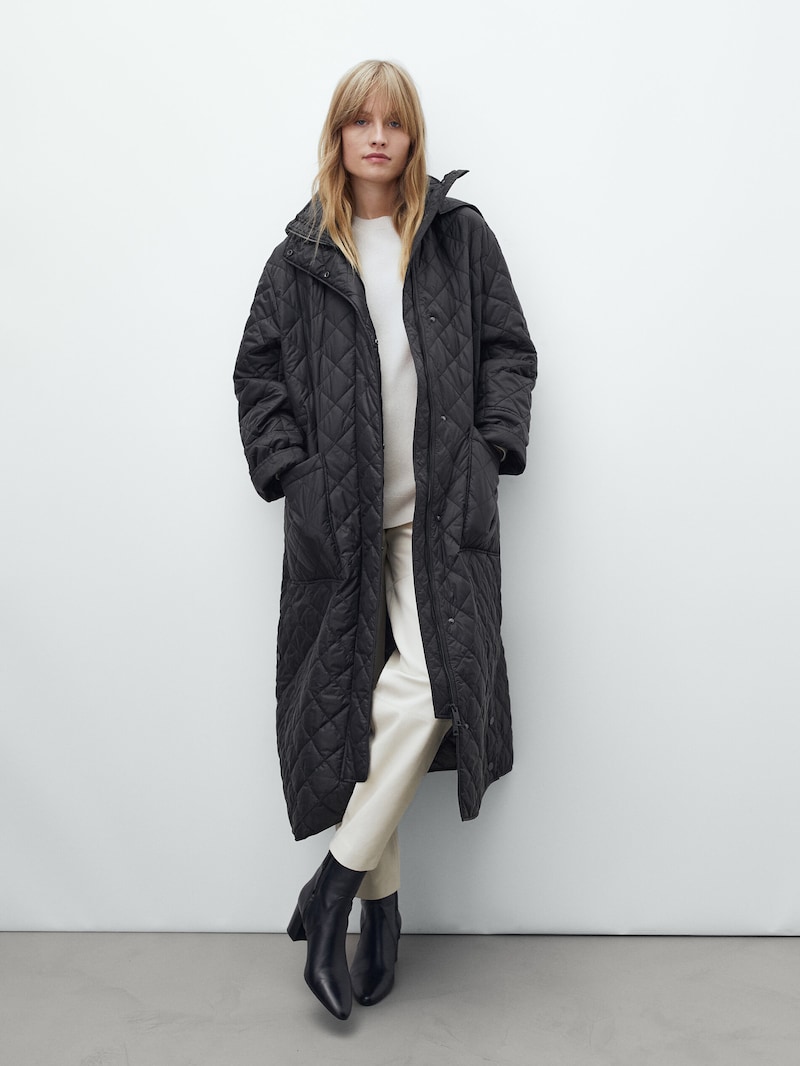 LONG PUFFER COAT