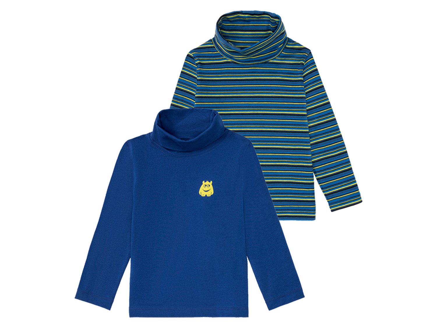 LUPILU® Kleinkinder Jungen Langarmshirt, 2er Set