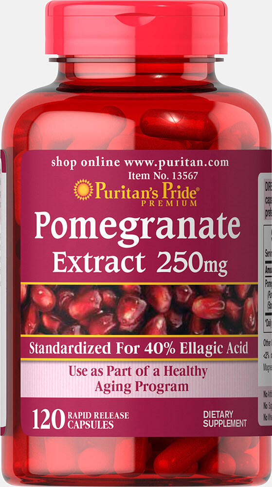 Puritan's Pride Pomegranate Extract 250 mg