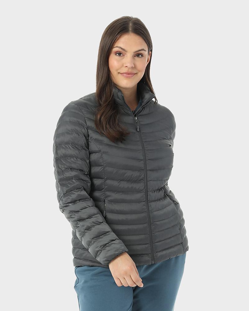 WOMEN'S LIGHTWEIGHT RECYCLED POLY-FILL PACKABLE JACKET