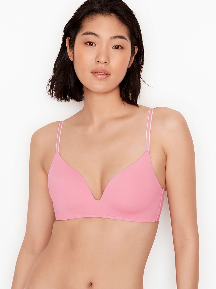 THE T-SHIRT Wireless Lace-back Bra