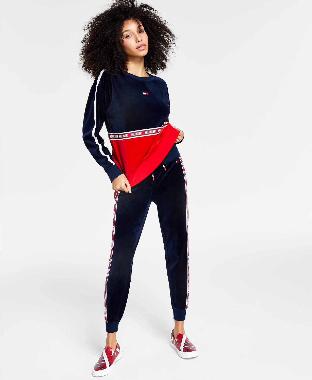 Women's Velour Jogger Pants