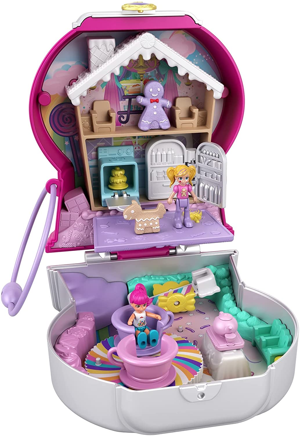 Polly Pocket Candy Cutie Gumball Compact, 