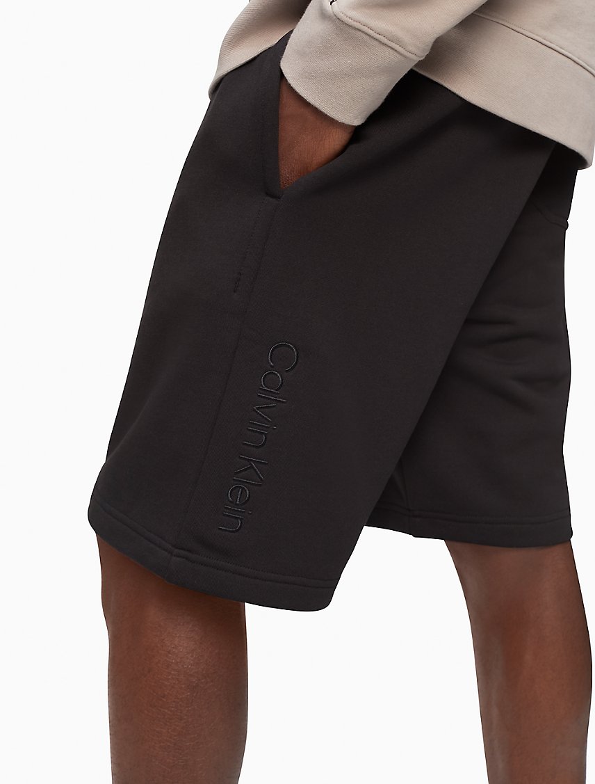 Logo French Terry Drawstring Shorts