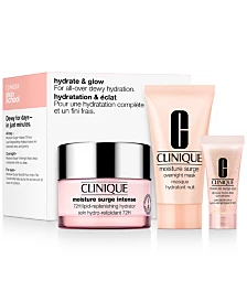 Clinique 3-Pc. Hydrate & Glow Moisture Surge Skincare Set