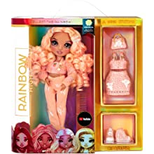 Rainbow High Series 3 Georgia Bloom Fashion Doll – Peach (Light Orange) 