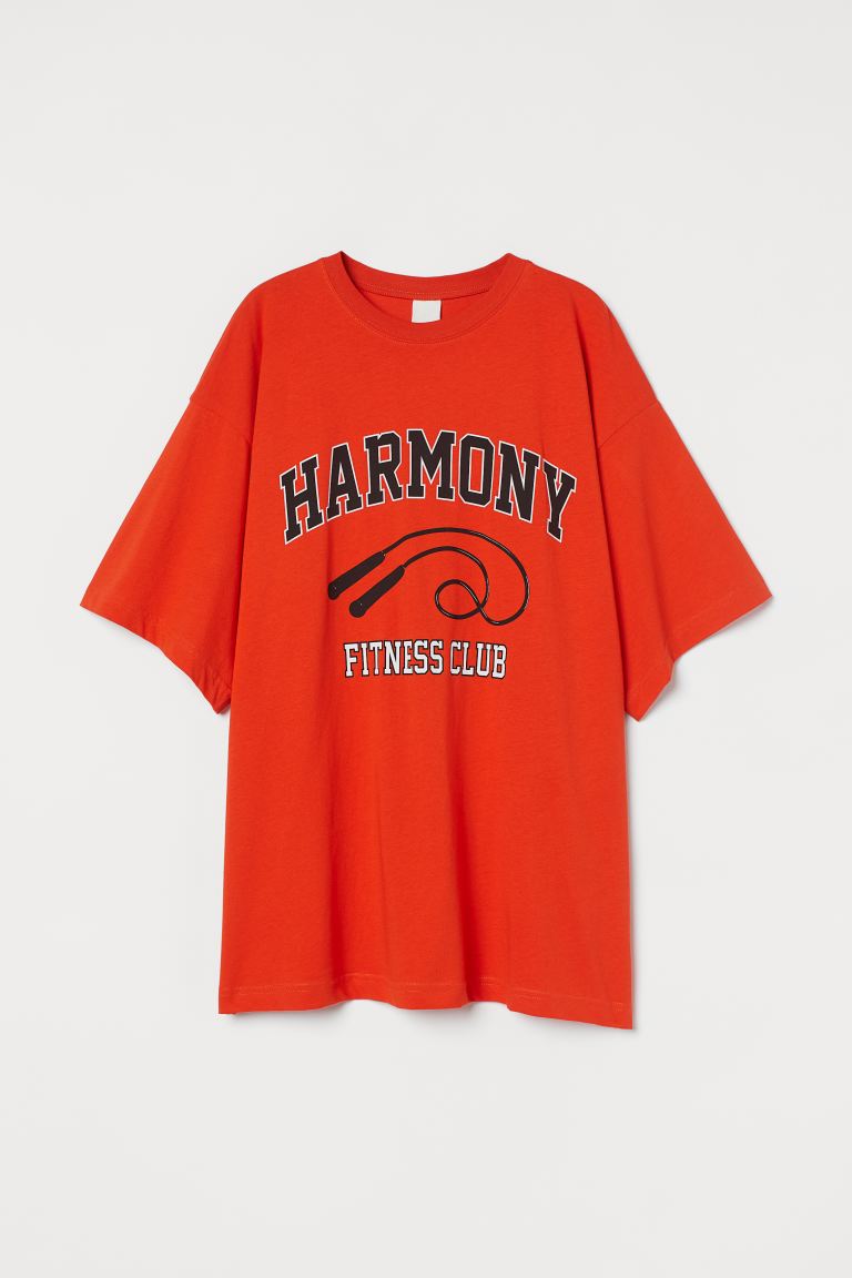 Print-motif T-shirt