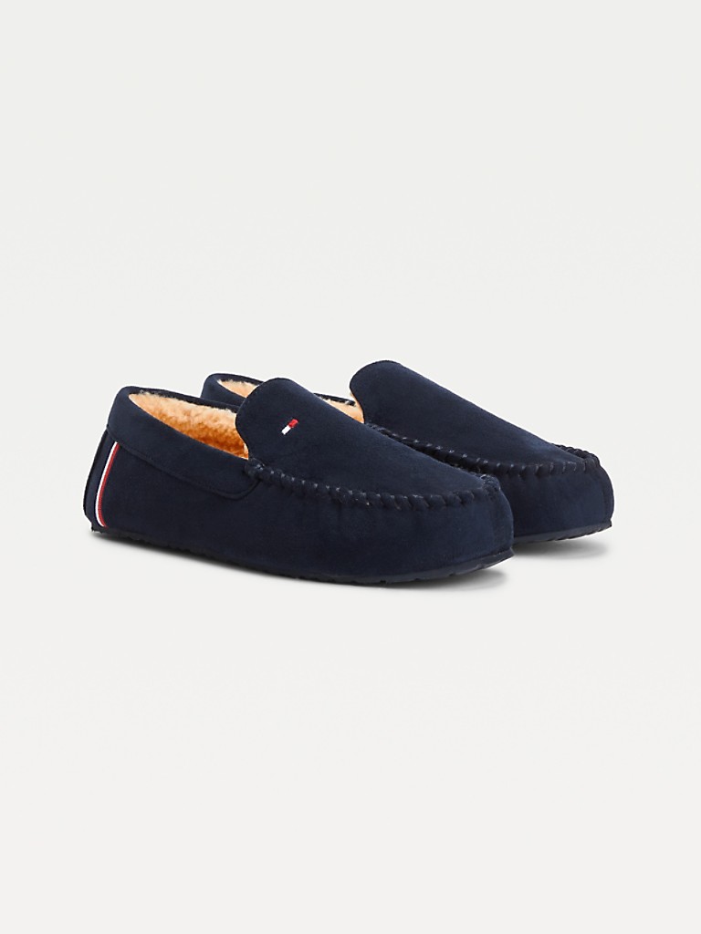 RECYCLED FLEECE-LINED SLIPPER