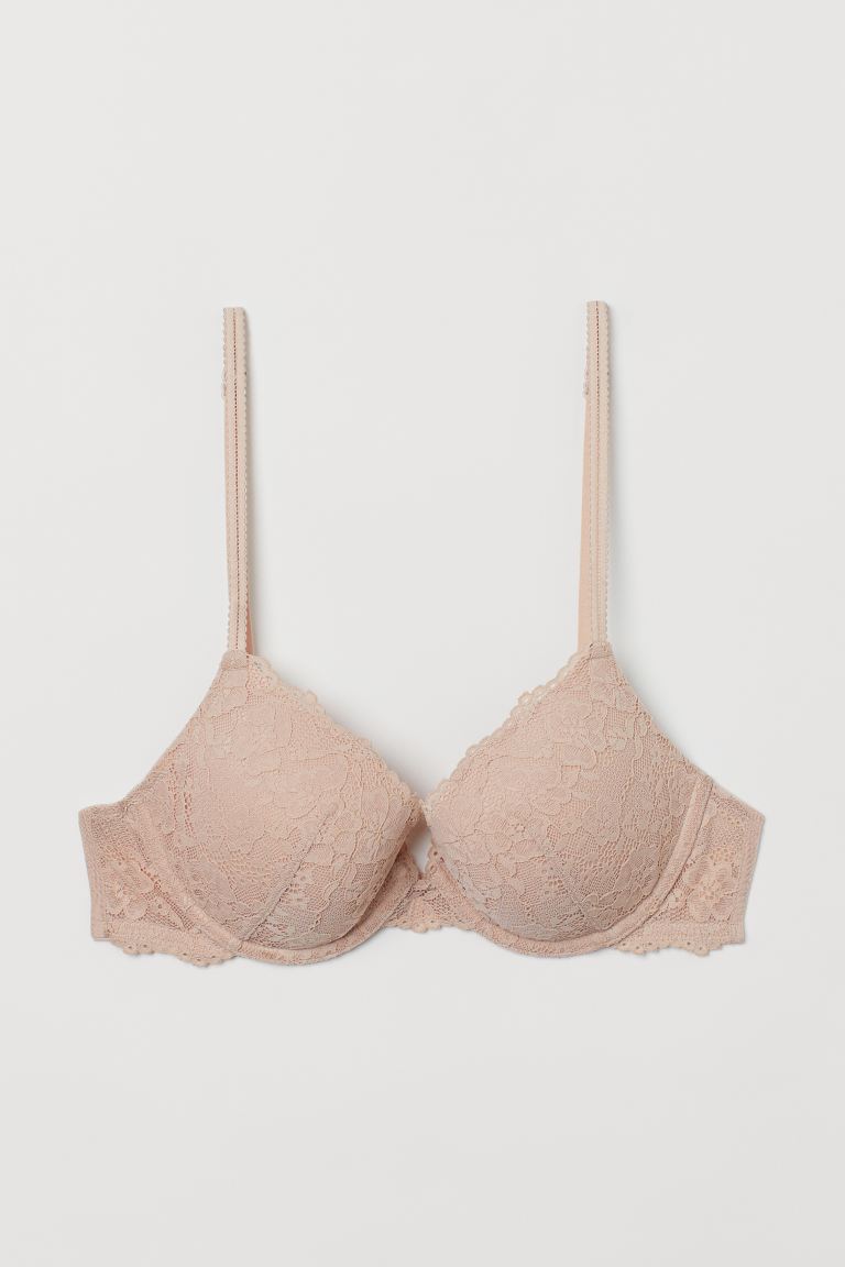 Lace push-up bra