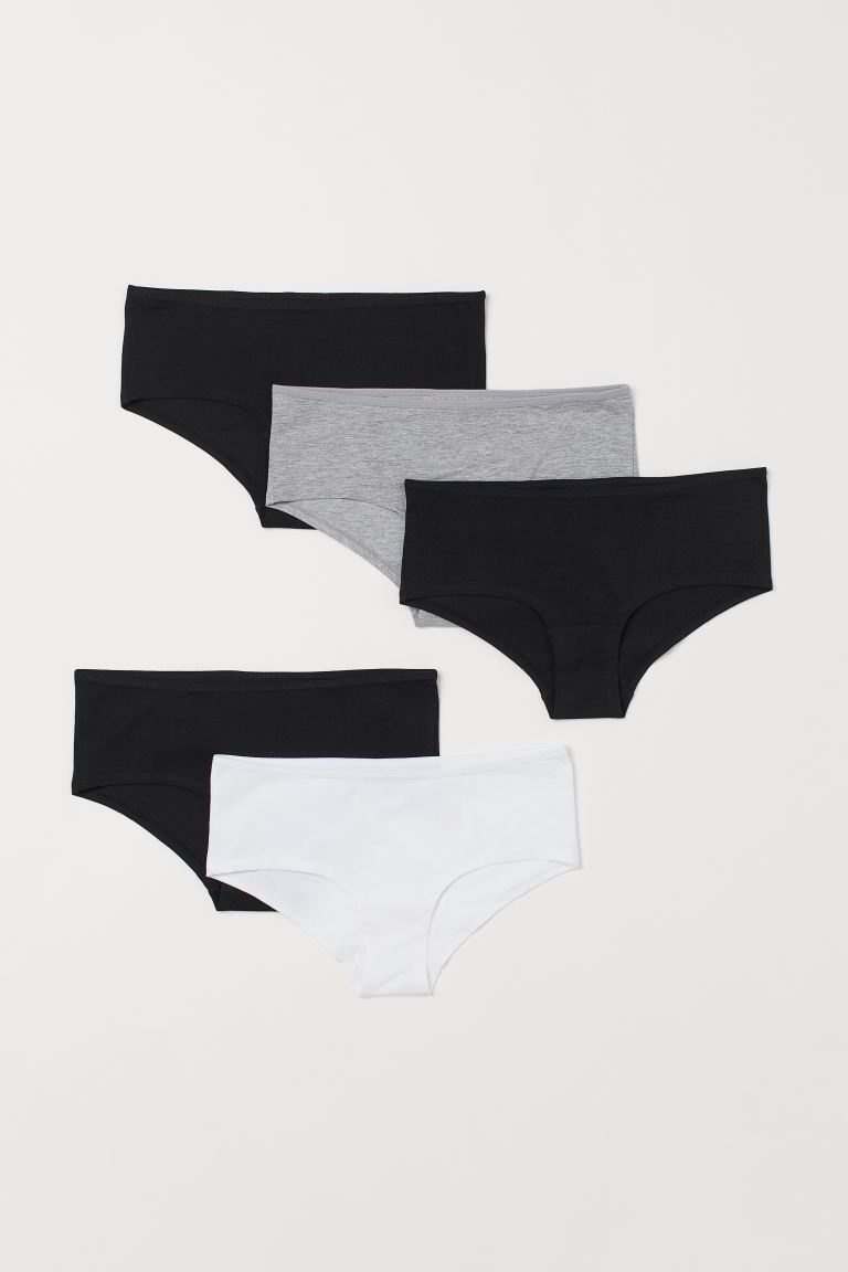  5-pack shortie briefs
